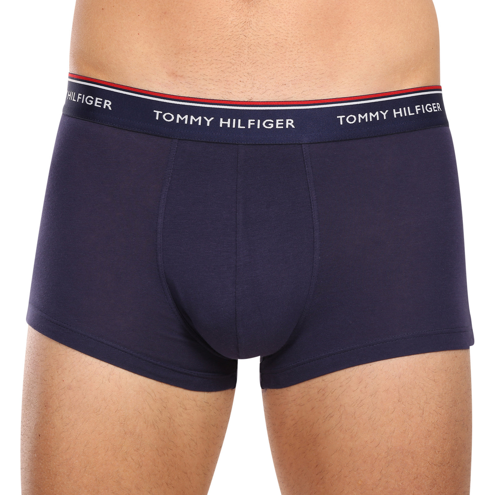 3PACK pánske boxerky Tommy Hilfiger nadrozmer tmavo modré (1U87905252 05G) 5XL, trenky.
Boxerky Tommy Hilfiger 