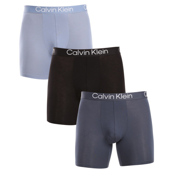 3PACK pánske boxerky Calvin Klein viacfarebné (NB3188A-PU5)