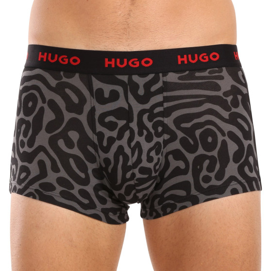 3PACK pánske boxerky HUGO viacfarebné (50517894 974)