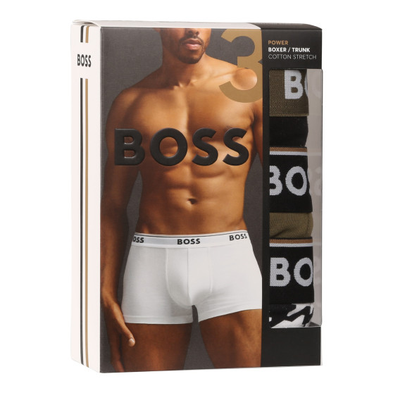 3PACK pánske boxerky BOSS viacfarebné (50517829 965)