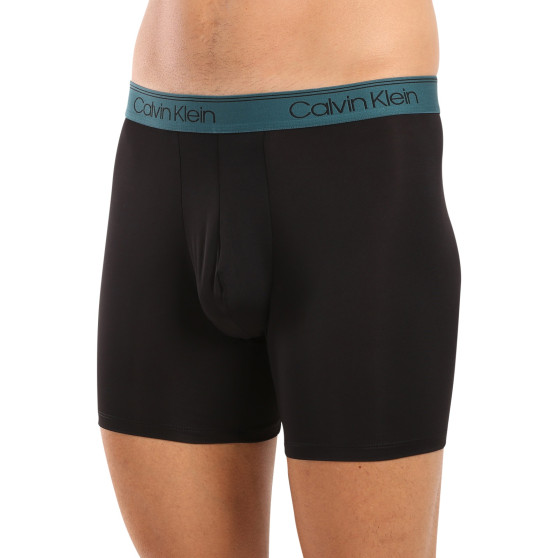 3PACK pánske boxerky Calvin Klein čierné (NB2570A-Q7E)