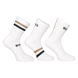 3PACK ponožky BOSS bielé (50518521 100)