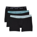 3PACK pánske boxerky Calvin Klein nadrozmer čierné (NB2667A-Q3R)