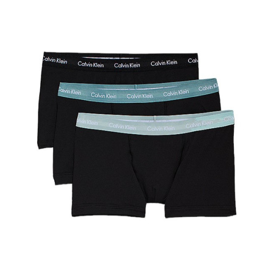 3PACK pánske boxerky Calvin Klein nadrozmer čierné (NB2665A-Q3R)