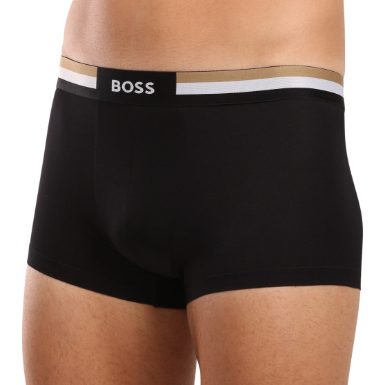 3PACK pánske boxerky BOSS čierné (50516542 001)