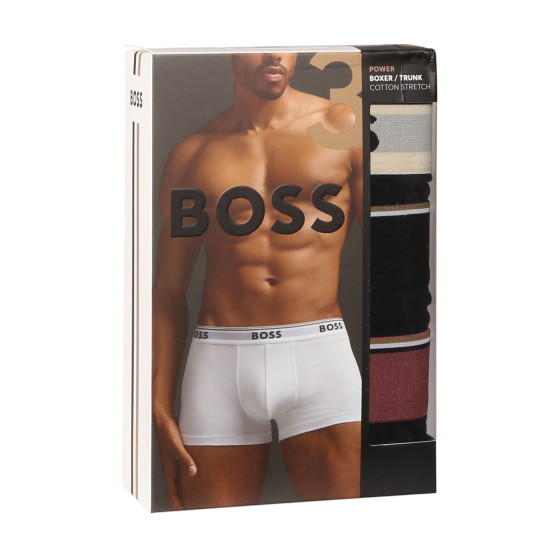 3PACK pánske boxerky BOSS viacfarebné (50517827 978)