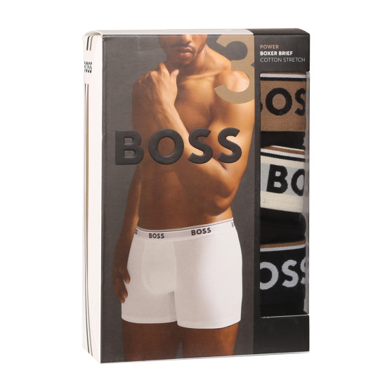 3PACK pánske boxerky BOSS viacfarebné (50517828 982)