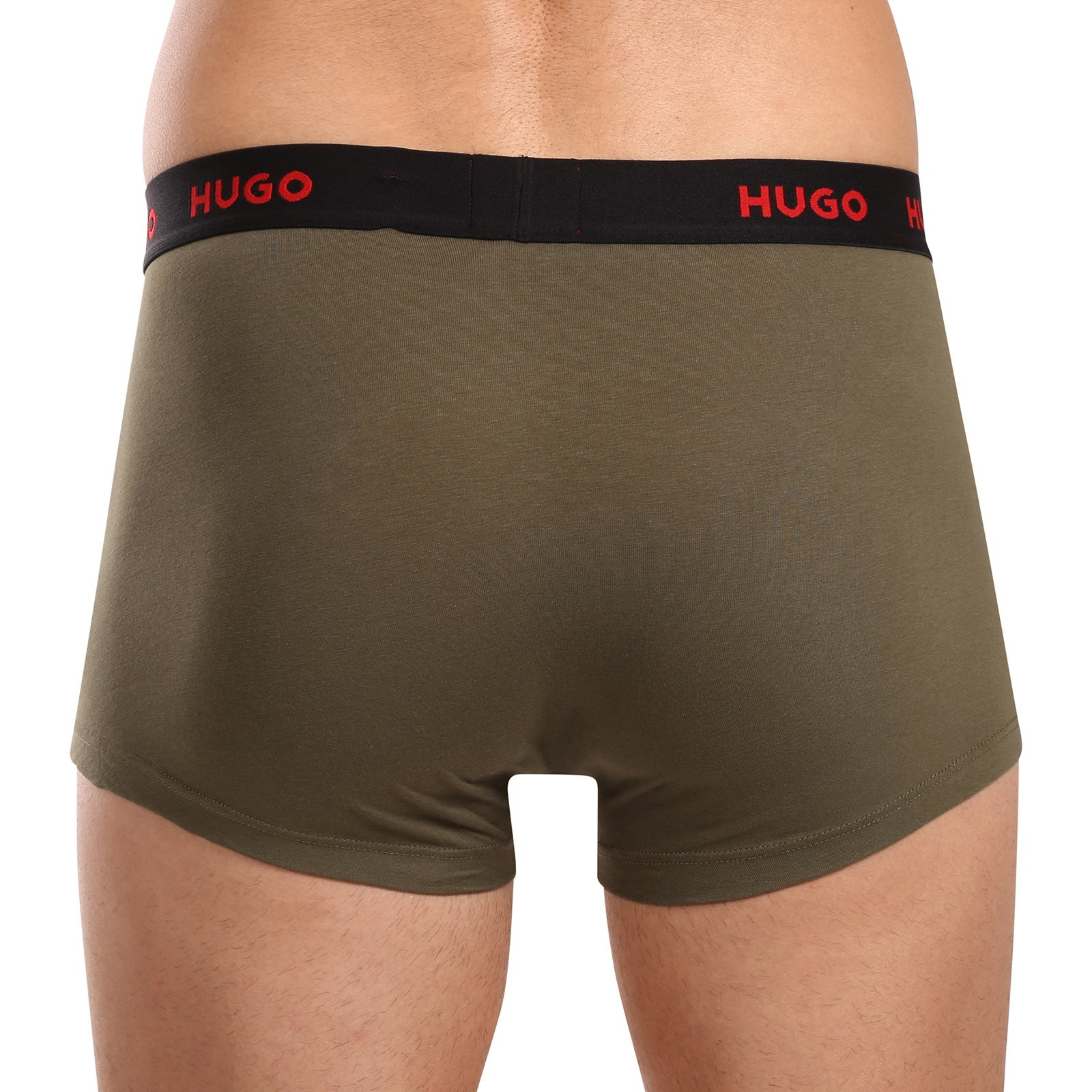 3PACK pánske boxerky HUGO viacfarebné (50517878 964) L, trenky.