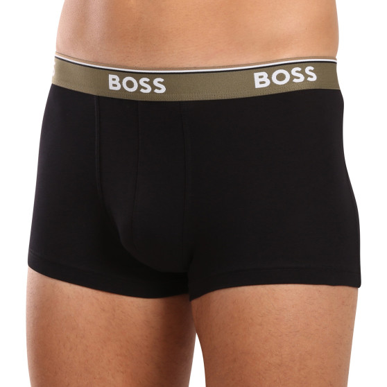 3PACK pánske boxerky BOSS čierné (50517827 980)