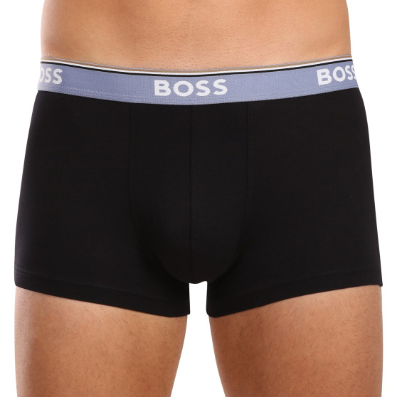 3PACK pánske boxerky BOSS čierné (50517827 980)