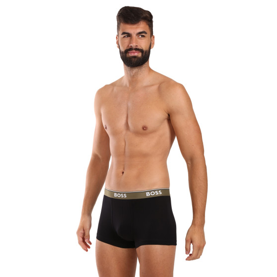 3PACK pánske boxerky BOSS čierné (50517827 980)