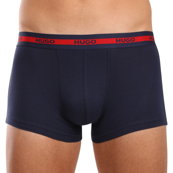 3PACK pánske boxerky HUGO viacfarebné (50517883 970)