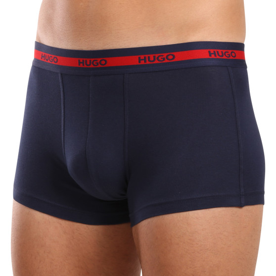 3PACK pánske boxerky HUGO viacfarebné (50517883 970)