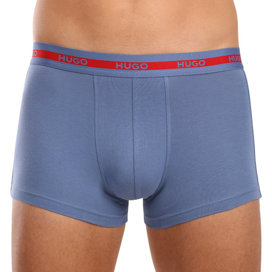 3PACK pánske boxerky HUGO viacfarebné (50517883 970)