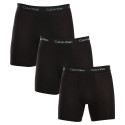 3PACK pánske boxerky Calvin Klein čierné (NB1770A-Q5F)