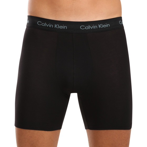 3PACK pánske boxerky Calvin Klein čierné (NB1770A-Q5F)