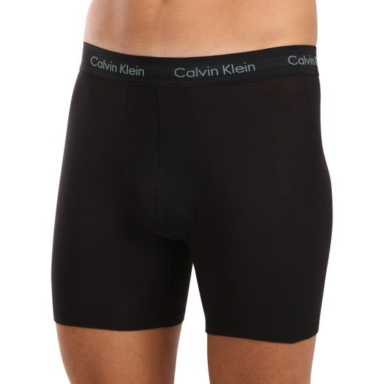 3PACK pánske boxerky Calvin Klein čierné (NB1770A-Q5F)