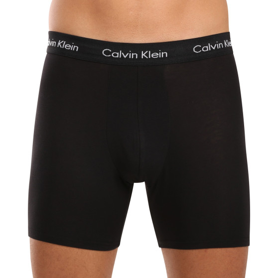 3PACK pánske boxerky Calvin Klein čierné (NB1770A-Q5F)