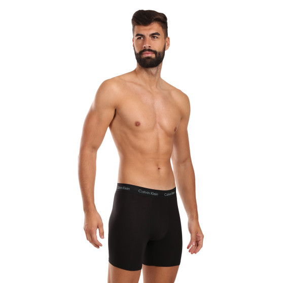 3PACK pánske boxerky Calvin Klein čierné (NB1770A-Q5F)