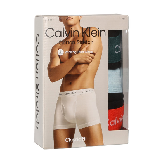 3PACK pánske boxerky Calvin Klein čierné (NB2615A-NLS)