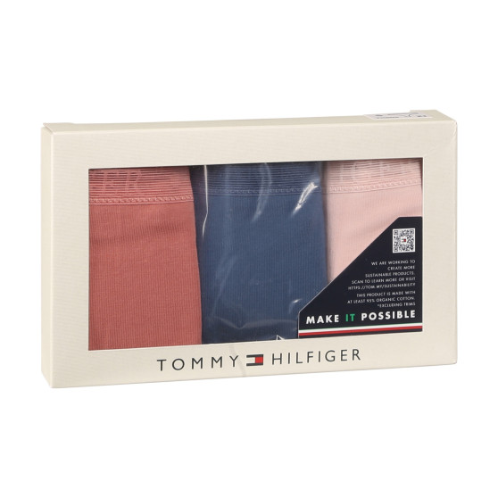 3PACK dámske tangá Tommy Hilfiger viacfarebná (UW0UW04890 0VV)