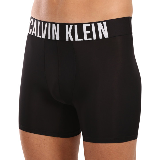 3PACK pánske boxerky Calvin Klein čierne (NB3612A-Q1L)