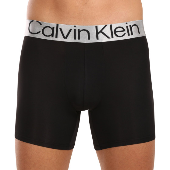 3PACK pánske boxerky Calvin Klein čierne (NB3075A-QTE)