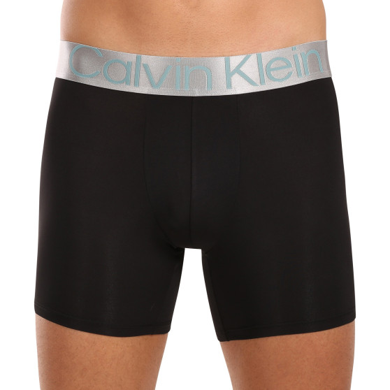 3PACK pánske boxerky Calvin Klein čierne (NB3075A-QTE)