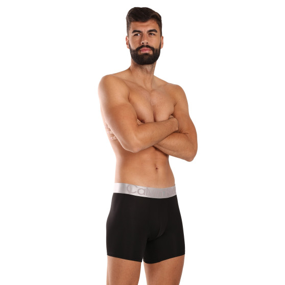 3PACK pánske boxerky Calvin Klein čierne (NB3075A-QTE)