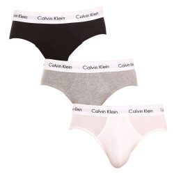 3PACK pánske slipy Calvin Klein viacfarebné (U2661G-998)