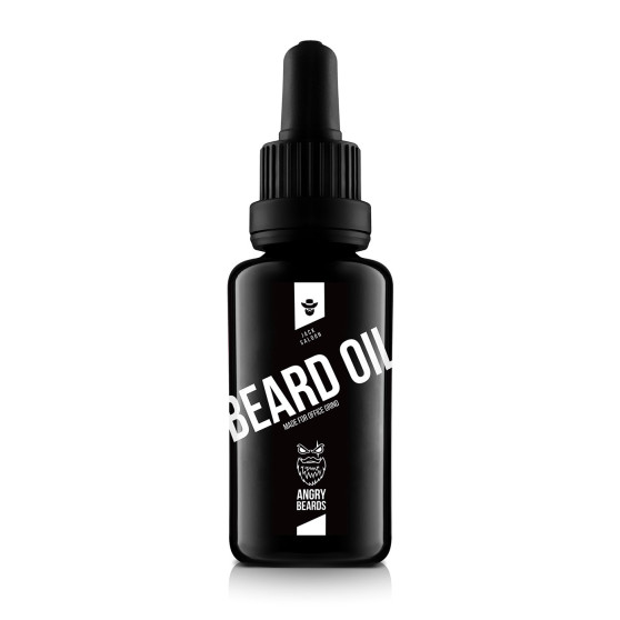 Olej na fúzy Jack Saloon Angry Beards pre mužov 30 ml