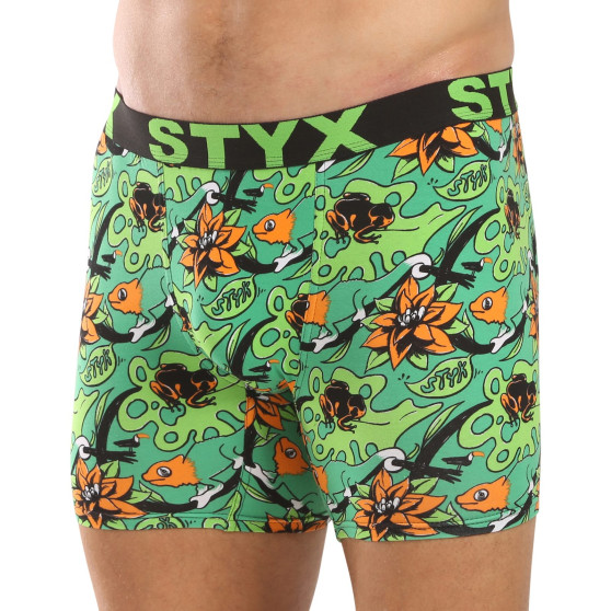 Pánske boxerky Styx long art športová guma tropic (UN1557)