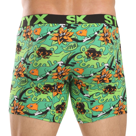 Pánske boxerky Styx long art športová guma tropic (UN1557)