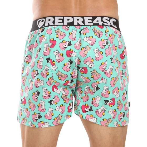 Pánske trenky Represent exclusive Mike Bulldog Bathing (R4M-BOX-0711)