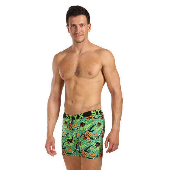 Pánske boxerky Styx long art športová guma tropic (UN1557)