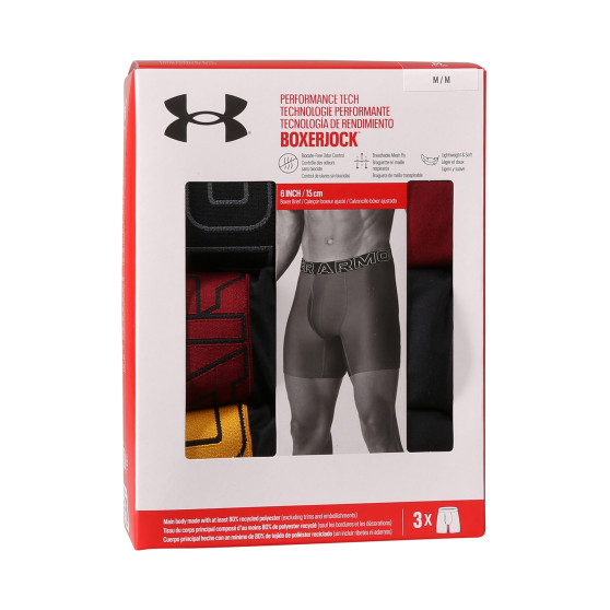 3PACK pánske boxerky Under Armour viacfarebné (1383878 625)