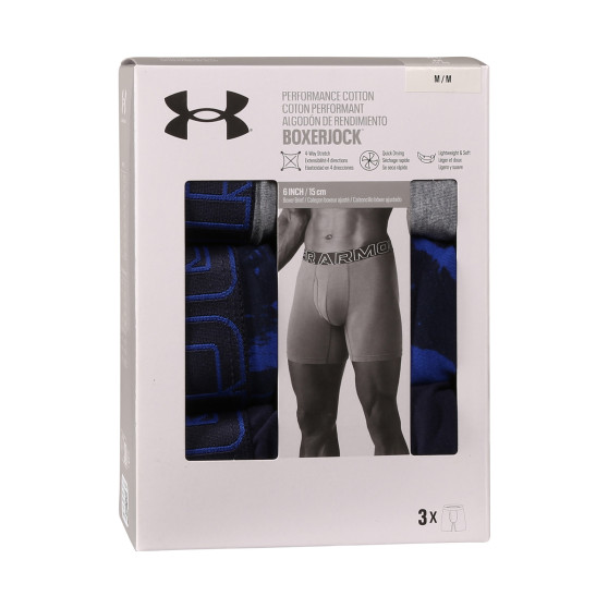 3PACK pánske boxerky Under Armour viacfarebné (1383890 400)