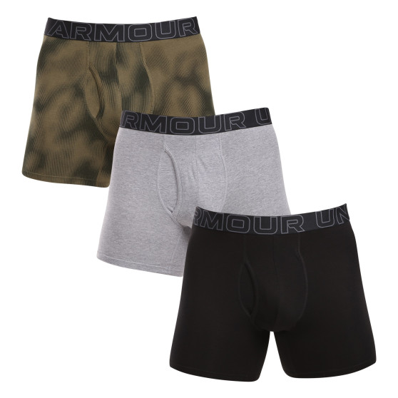 3PACK pánske boxerky Under Armour viacfarebné (1383890 390)