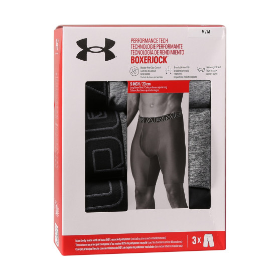 3PACK pánske boxerky Under Armour viacfarebné (1383880 035)