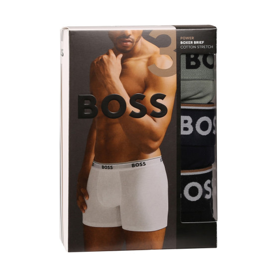 3PACK pánske boxerky BOSS viacfarebné (50517828 970)