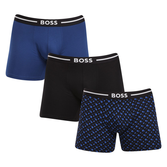 3PACK pánske boxerky BOSS viacfarebné (50517840 982)