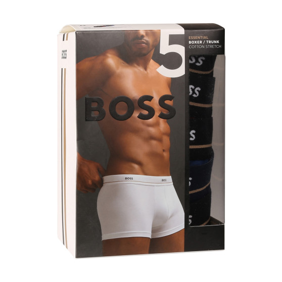 5PACK pánske boxerky BOSS viacfarebné (50517854 972)