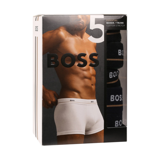 5PACK pánske boxerky BOSS viacfarebné (50517854 973)