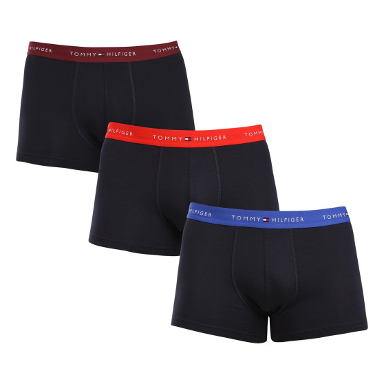 3PACK pánske boxerky Tommy Hilfiger tmavo modré (UM0UM02763 05K)