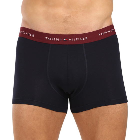 3PACK pánske boxerky Tommy Hilfiger tmavo modré (UM0UM02763 05K)