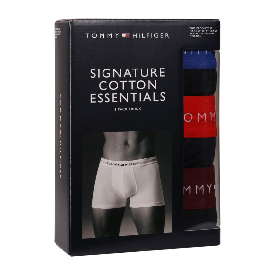 3PACK pánske boxerky Tommy Hilfiger tmavo modré (UM0UM02763 05K)