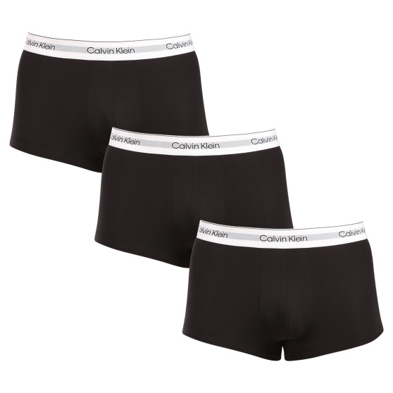 3PACK pánske boxerky Calvin Klein čierne (NB3956A-UB1)