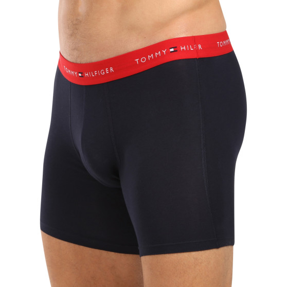 3PACK pánske boxerky Tommy Hilfiger tmavo modré (UM0UM02765 0W3)