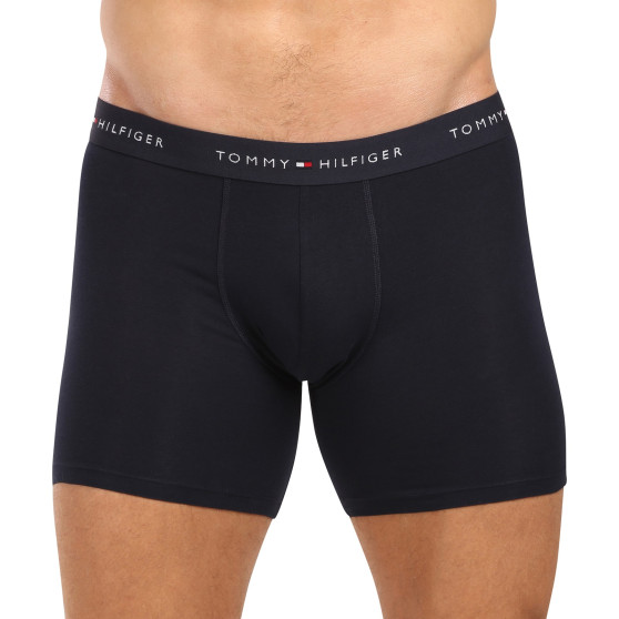 3PACK pánske boxerky Tommy Hilfiger tmavo modré (UM0UM02765 0W3)