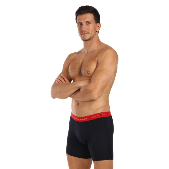 3PACK pánske boxerky Tommy Hilfiger tmavo modré (UM0UM02765 0W3)